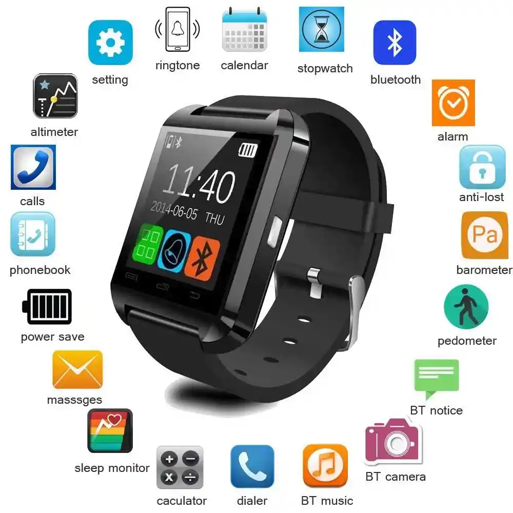 Reloj Inteligente Smartwatch U8