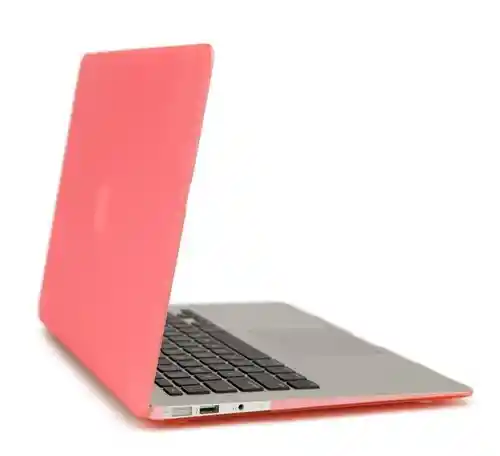 Macbook Carcasa / Case + Protector Tecladoair 11 Espanol, A1370-A1465 - Naranja Coral