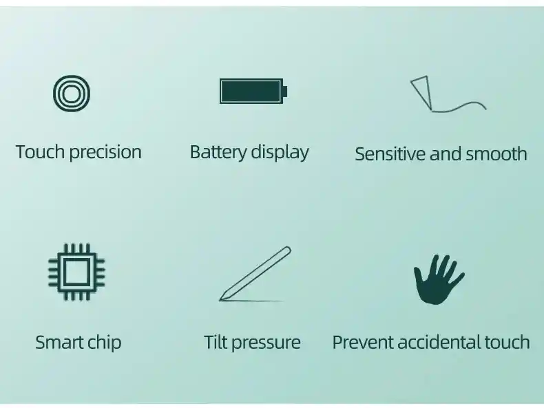 Ipad Lapiz Rechazo De Palma Compatiblecontrol Inclinacion