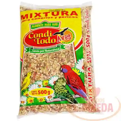 Mixtura Alimento Para Aves X 500 Gr