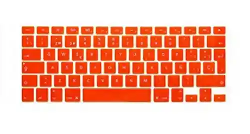 Macbook Carcasa Case + Protector Tecladonew Air 13 2018 /2020, A1932-A2179 - Naranja