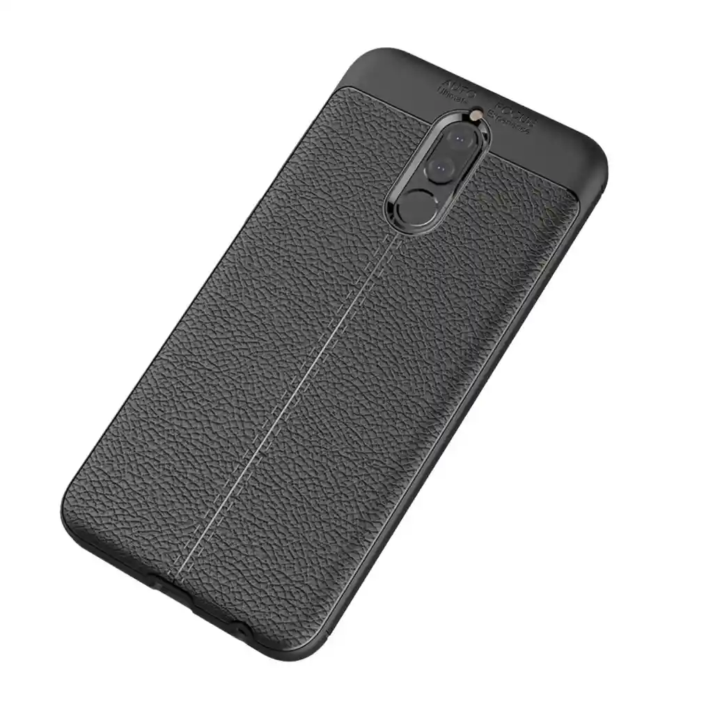 Huawei Funda Estuche Tipo Cuero Negro Paramate 10 Lite