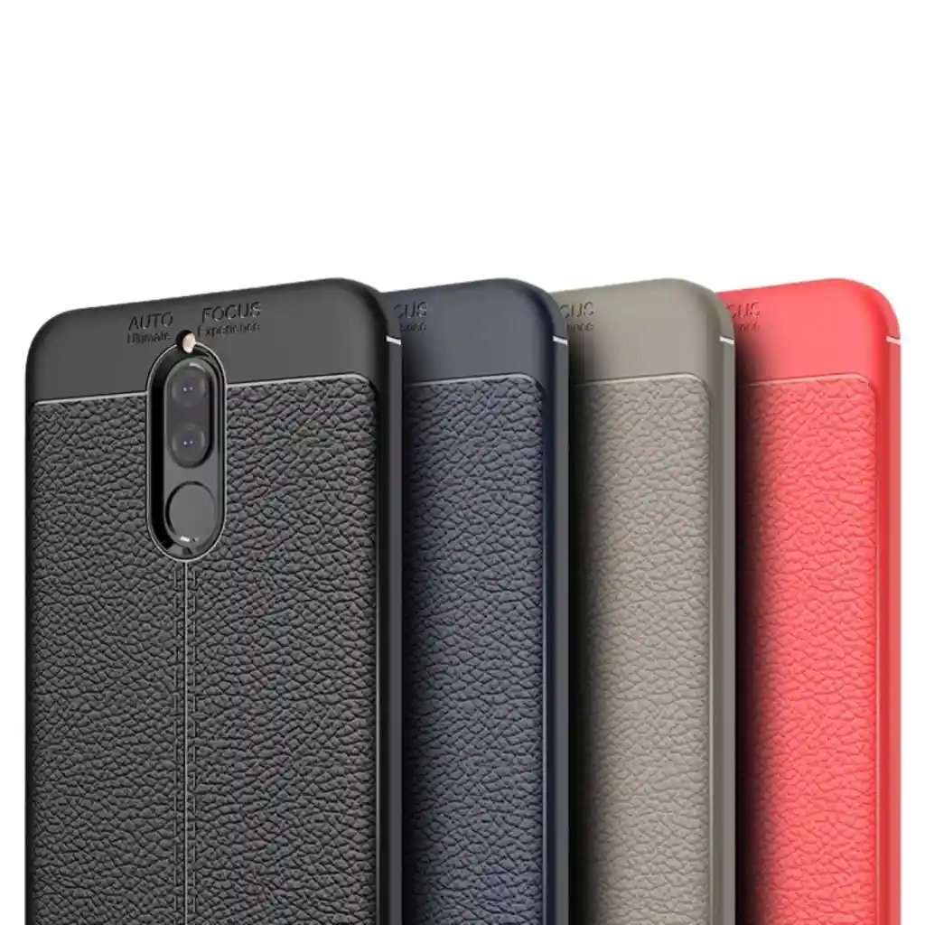 Huawei Funda Estuche Tipo Cuero Negro Paramate 10 Lite