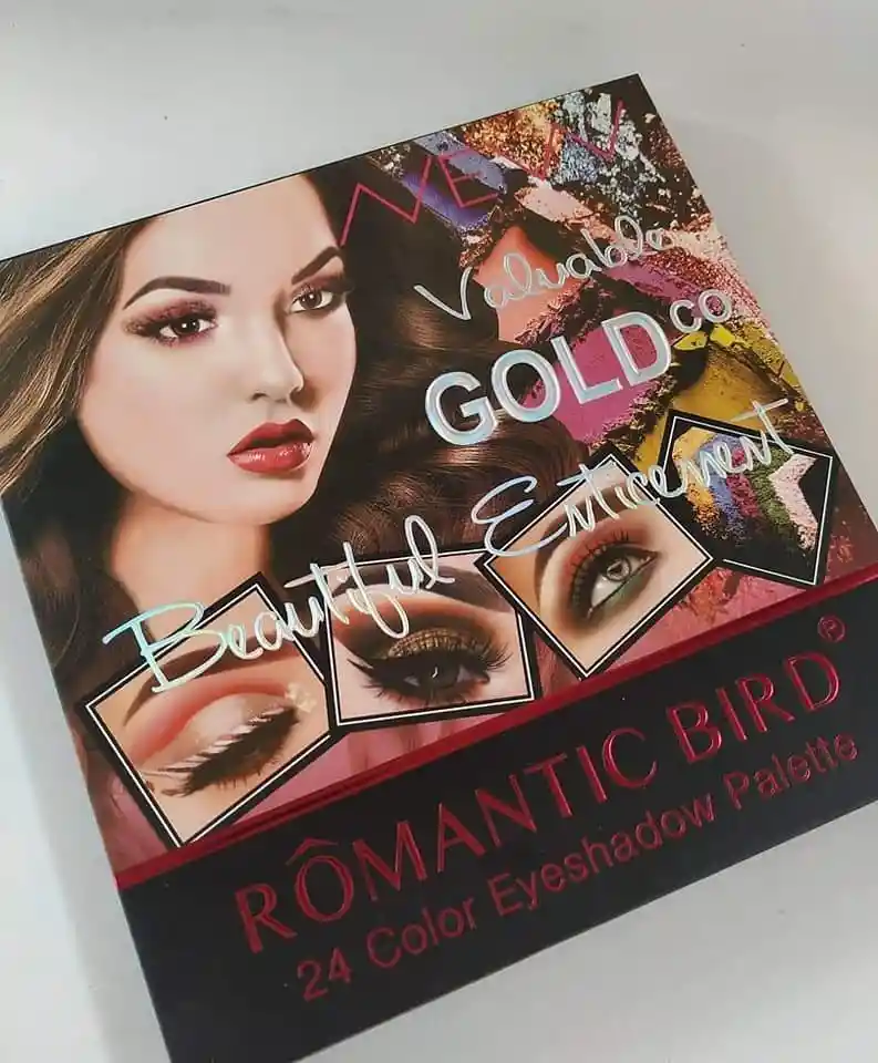 ROMANTIC BIRD Paleta Gold