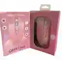 Pad Mouse Gamer De Diseño 35cm *25cm + Mouse Rosa Inalámbrico Onikuma