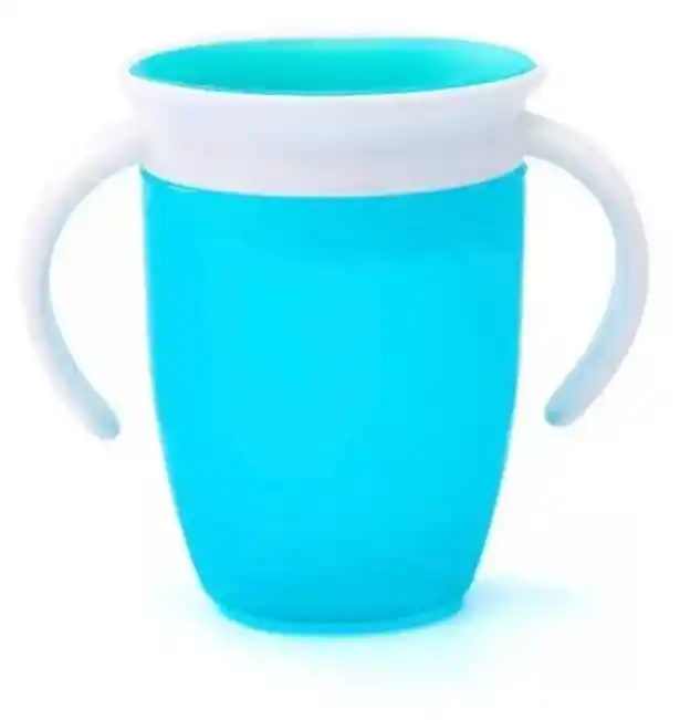 Vaso Entrenador Antiderrame 360 Magic Cup Libre Bpa Azul