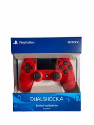 Ps4 Control Rojo Original Dualshock Nuevo Para