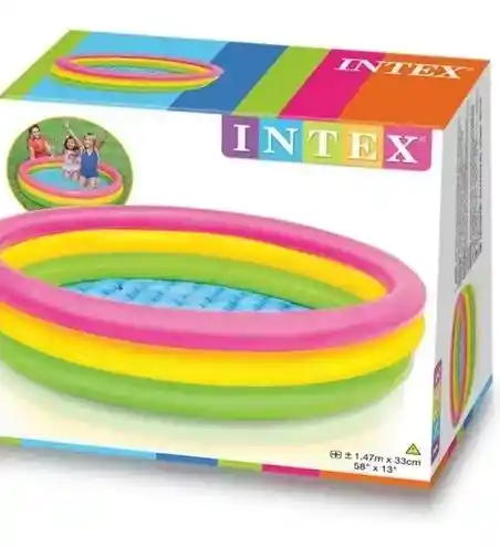 Piscina Inflable Flotador Intex De 1.47m X 33cm