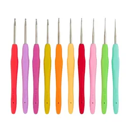 Agujas Crochet Tejer X10und Mango Siliconado 0.5mm-2.75mm