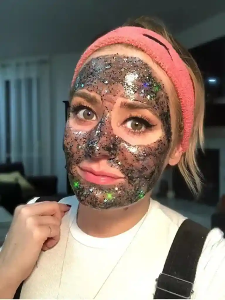 Glitter Mascarillanegra