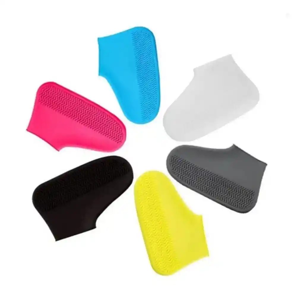 Funda Silicona Zapatos Impermeable Protector De Lluvia Disponible Solo Talla S