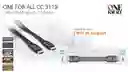 Cable Hdmi Plano De 3 Metros Ofa En Negro
