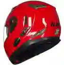 Casco De Moto Intercomunicador Radio Fm Doble Visor Abatible, Talla-l