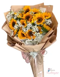 Bouquet De Girasoles Para Regalar