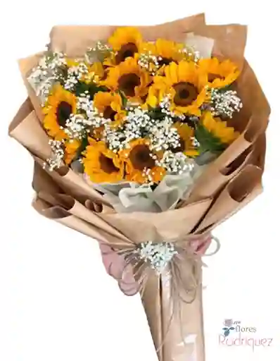 Bouquet De Girasoles Para Regalar