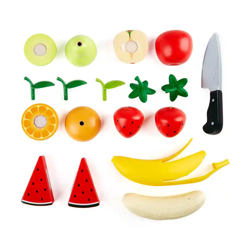 Juguete Niños Juego Frutas Saludable Para Cortar Motricidad