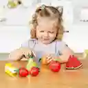 Juguete Niños Juego Frutas Saludable Para Cortar Motricidad