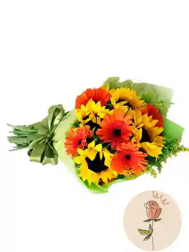 Girasoles Y Gerberas