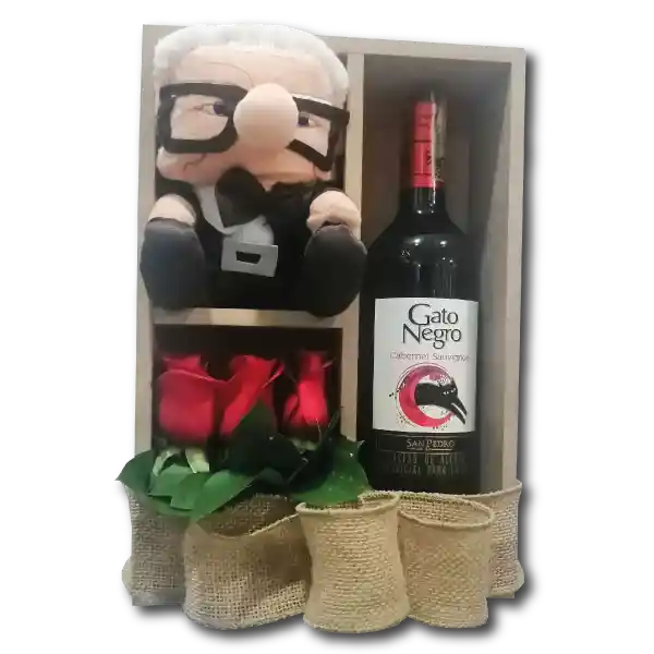 Kit Abuelito Rosas Y Vino