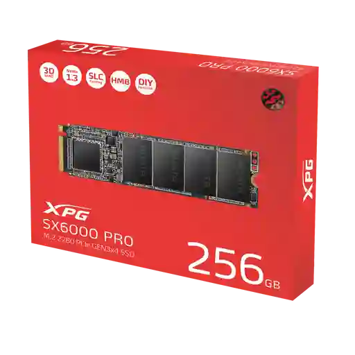 disco duro ssd m.2 XPG sx6000 pro 256 gb