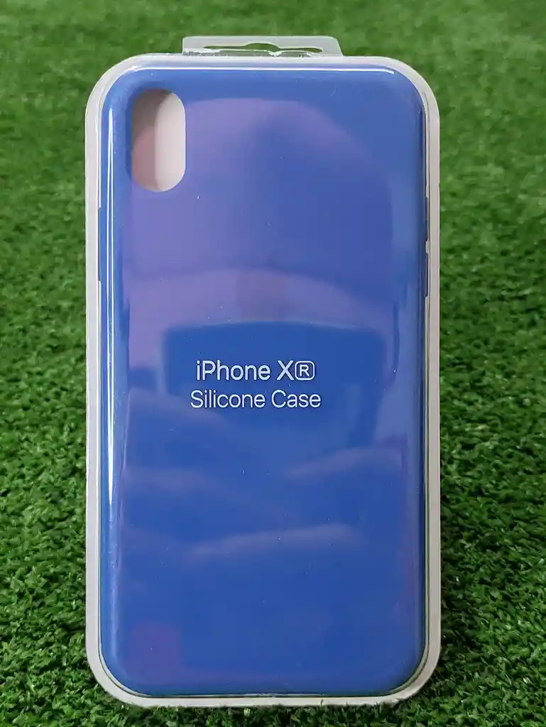 Iphone Xr | Forro Protector| Silicone Case | Azul | Iphone | Carcasa | Funda | Anti Humedad