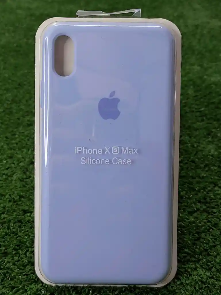 Iphone Xs Max | Forro Protector| Silicone Case | Azul Cielo | Iphone | Carcasa | Funda | Anti Humedad