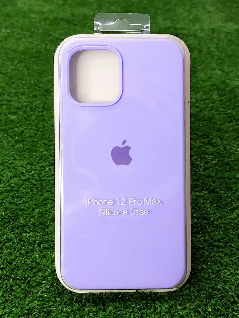 Iphone 12 Pro Max | Forro Protector| Silicone Case | Lila | Iphone | Carcasa | Funda | Anti Humedad