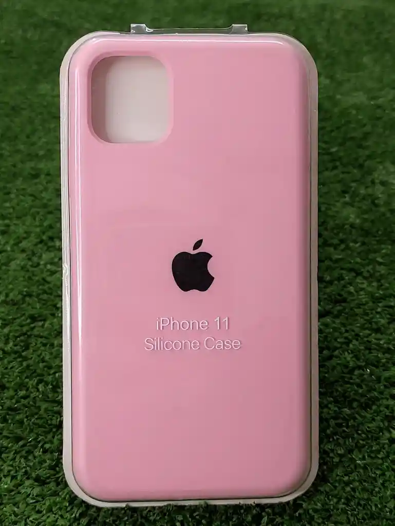 Iphone 11 | Forro Protector| Silicone Case | Rosado | Iphone | Carcasa | Funda | Anti Humedad