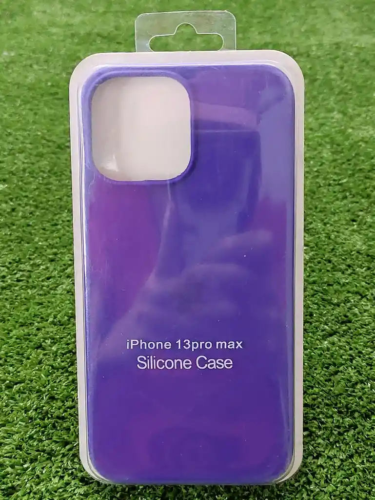 Iphone 13 Pro Max | Forro Protector| Silicone Case | Morado | Iphone | Carcasa | Funda | Anti Humedad