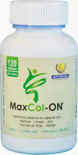 Maxcol-on Naturasol X120 Capsulas