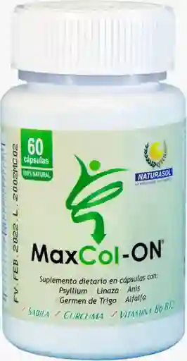 Maxcol-on Naturasol X60 Capsulas