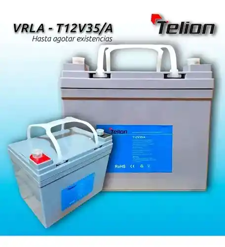 Baterias Sellada Telion Vrla Agm T12v35a