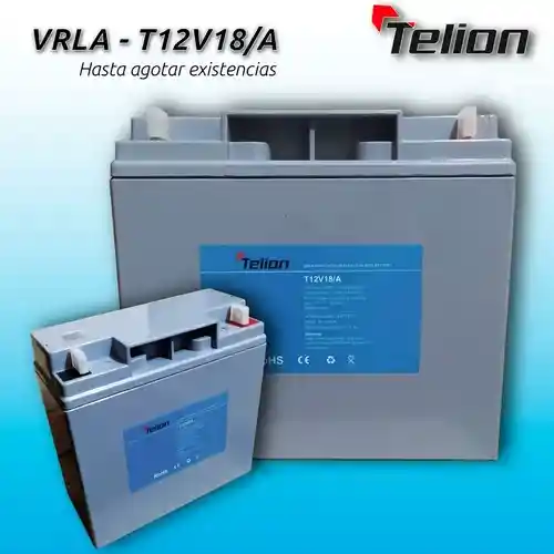 Baterias Sellada Telion Vrla Agm T12v18a