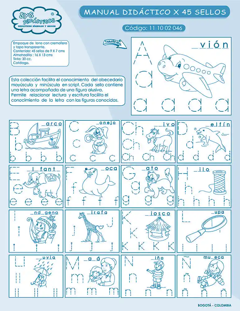 Sellos Manual Didáctico X45 - Sys Didácticos