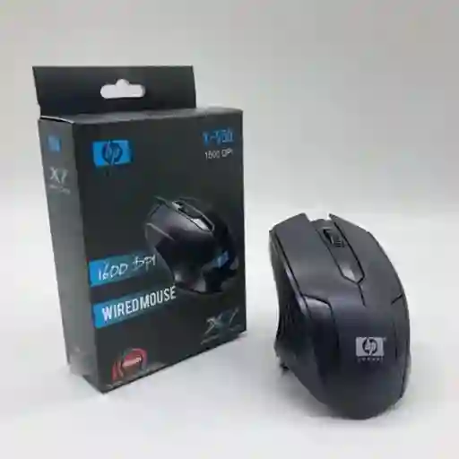 Hp Mousex-550 Alambrico 1600 Dpi