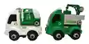 Set De 4 Carros Camiones Truck Construcción Juguete Niños