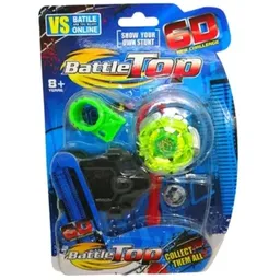 Trompo Juguete Lanzador Beyblade Metal Fusión Battle