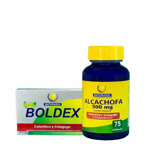 Boldex X16 Capsulas + Alcachofa X75 Capsulas Naturasol