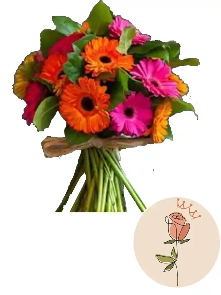 Gerberas En Bouquet Para Amar