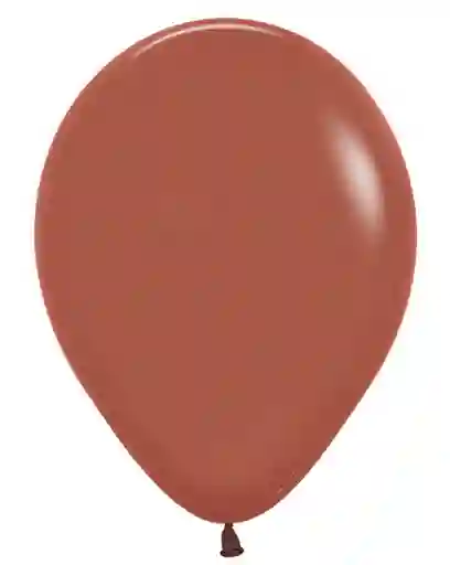 Bomba Globo Biodegradable De Latex Terracota R12