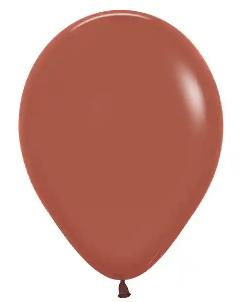 Bomba Globo Biodegradable De Latex Terracota R12