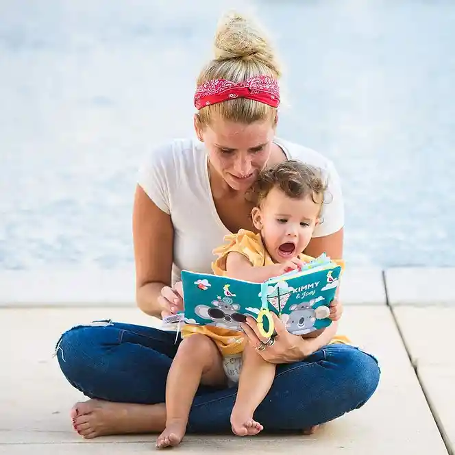 Libro De Tela Para Bebe Colores Y Texturas