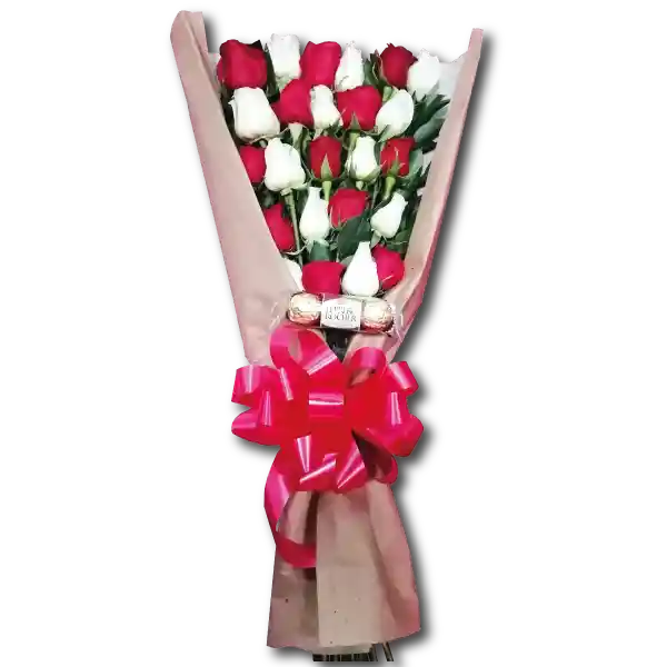 Chocolates Bouquet 24 Rosas Y