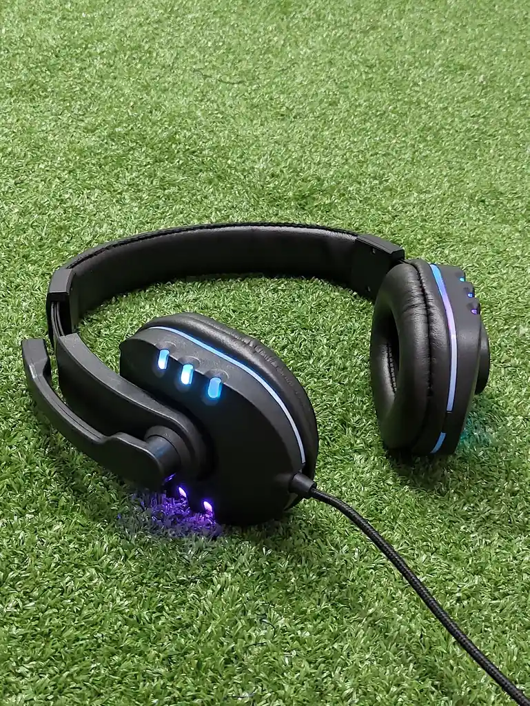 Diadema Gamer Pro | Gaming Headset | Rgb Light | Audifono | Microfono | Calidad