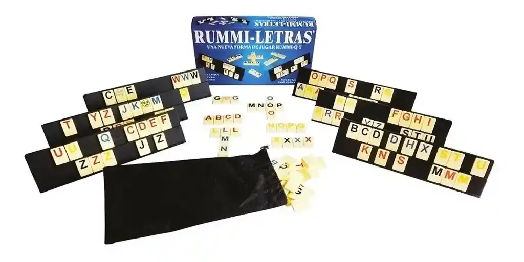  Juego De Mesa Rummiletras Rummi-Q Adultos 