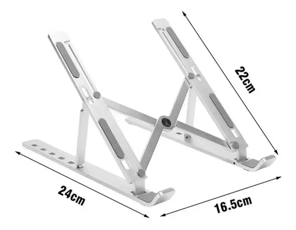 Base Soporte Portátil Plegable Aluminio Ergonómica