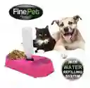 Pet Feeder Alimentador Y Bebedero, 2 En 1 Para Mascotas