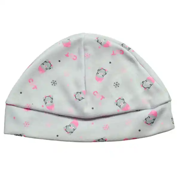 Gorro Estampado Bebé Niña - Palo De Rosa