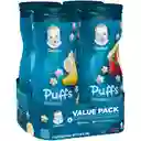 Gerber Galletas Puff Snack Cereal Para Bebe X4 Unidades