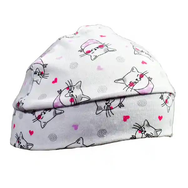 Gorro Estampado Bebé Niña - Lila